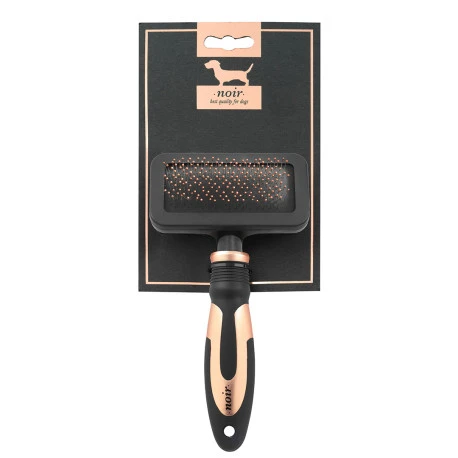 Brosse Douce Slicker - Noir - 19x10CM 2 Brosse Douce Slicker - Noir - 19x10CM - Afbeelding 2