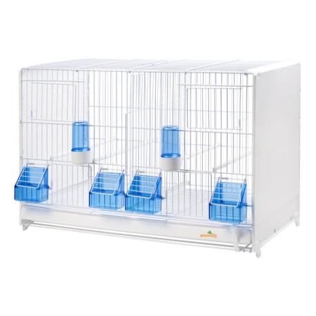 Cage D'élevage Pliable 58x30x39h Cm 1 Cage D'élevage Pliable 58x30x39h Cm