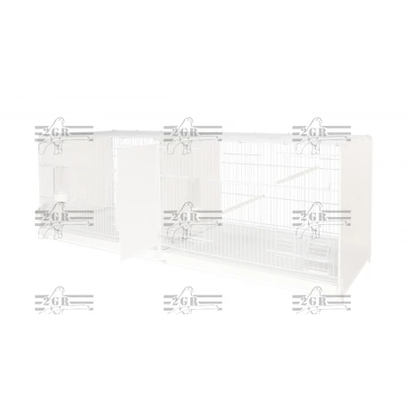 Cage D'élevage Pliable "BORMIO" 120x40x40 Cm 2 Cage D'élevage Pliable "BORMIO" 120x40x40 Cm - Afbeelding 2