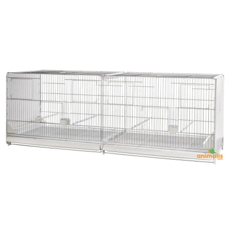 Cage D'élevage Pliable "Livigno" 120x40x40 Cm 1 Cage D'élevage Pliable "Livigno" 120x40x40 Cm