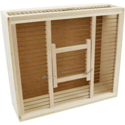 Cage De Transport En Bois 35x31x11cm -Exporteren Huis Lief Winkel cage de transport en bois 35x31x11 2