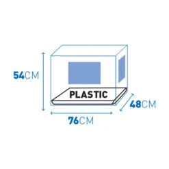 Duvo Cage En Fer Pliable 2 Portes Tirroir Plastic Noir - M - 76x48x54cm -Exporteren Huis Lief Winkel cage en fer pliable 2 portes tirroir plastic noir m 76x48x54cm 3