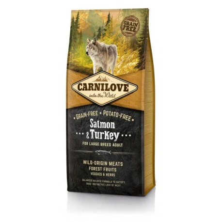 CARNILOVE Adult Large Breed Saumon Et Dinde Pour Chien 12kg 1 CARNILOVE Adult Large Breed Saumon Et Dinde Pour Chien 12kg