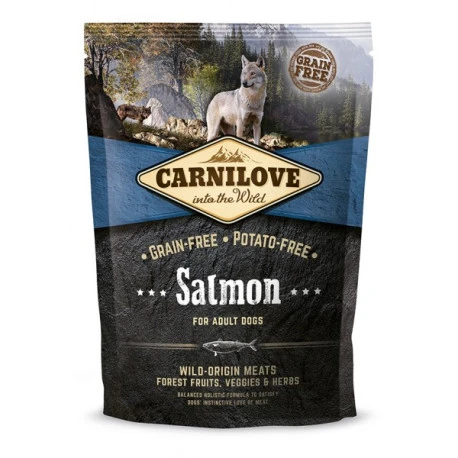 CARNILOVE Adult Saumon Pour Chien 4kg 1 CARNILOVE Adult Saumon Pour Chien 4kg