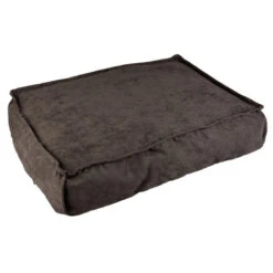 Duvo Coussin Rectangulaire Velvet Concrete Gris/blanc M - 76x56x13cm