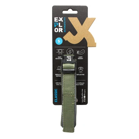 Explor Fit Comfy Collier Classic Vert S - 34-38cm 2 Explor Fit Comfy Collier Classic Vert S - 34-38cm - Afbeelding 2