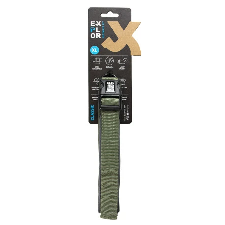 Explor Fit Comfy Collier Classic Vert XL - 52-61cm 2 Explor Fit Comfy Collier Classic Vert XL - 52-61cm - Afbeelding 2