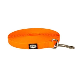 Explor Tracking Laisse Plat Orange En Pvc Néon - 15M