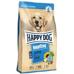 Happy Dog NaturCroq Junior Pour Jeunes Chiens 15kg