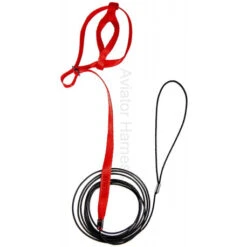 Harnais Pour Perruches Aviator - Petit/Rouge -Exporteren Huis Lief Winkel harnais pour perruches aviator petitrouge 2