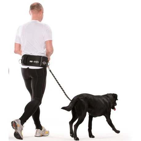 Duvo Laisse Sportive Pour Promenades Noir 110cm 2 Duvo Laisse Sportive Pour Promenades Noir 110cm - Afbeelding 2