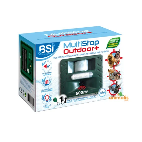 BSI MultiStop Outdoor Plus - Appareil à Ultrasons Anti-nuisibles 1 BSI MultiStop Outdoor Plus - Appareil à Ultrasons Anti-nuisibles