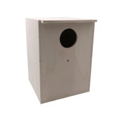 Nichoir En Bois Pour Grandes Perruches - 30 Cm