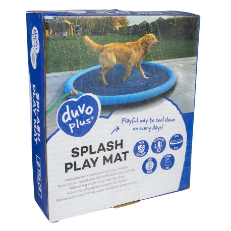 Duvo Tapis De Jeu Splash Bleu Ø150cmx1,5cm 2 Duvo Tapis De Jeu Splash Bleu Ø150cmx1,5cm - Afbeelding 2